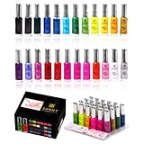 Shany Nail Art Set (24 Famouse Colors Nail Art Polish, Nail Art Decoration)