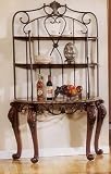 Cinderella Marble Top Baker's Rack