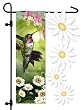 Hazy Daisy Sculpted Artistic Blend Regular Size Flag