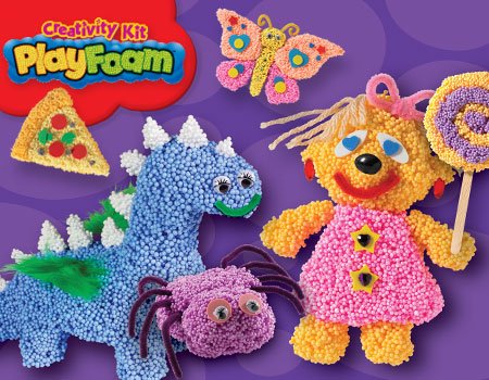 Childrens Toyshop  Toys : PlayFoam Creativity Kit