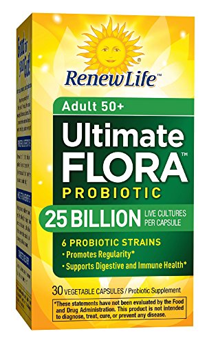 Renew Life Ultimate Flora Probiotic Formula, Adult 50+, 30 Count