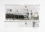 Produkt-Bild: Kunstdruck Poster: Christo und Jeanne-Claude "Reichstag IX" 70 x 50