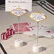 Las Vegas Themed Place Card Holders (Set of 12)