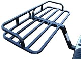 TMS CC-SC1201B-1 500-Pound Excess Steel Cargo Carrier with 2-Inch Hitch Mount Car Suv Luggage Basket