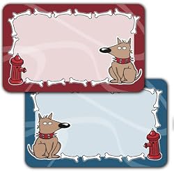 Sit and Stay - Assorted Adhesive Labels