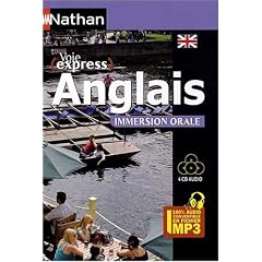 Anglais Immersion Orale - Pack 4 CD 100 % Audio