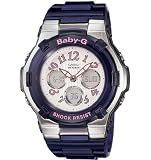 Baby G By Casio Bga114-2b Ana-digi Ladies Watch on sale