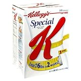 Kellogg's Special K 38.0 Total Ounce Two Bag Value Box