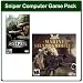 Atari Sniper Computer Game Pack, Groove Publishing World War II Sniper Call To Victor...