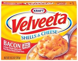 Velveeta Shells And Cheese With Bacon, 10.3-Ounce Units (Pack of 12)