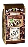IMAGE OF The Mate Factor Yerba Mate Energizing Mate & Grain Beverage, Dark Roast , 12 Ounce