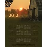 Donald Verger 2012 ONE PAGE Calendar