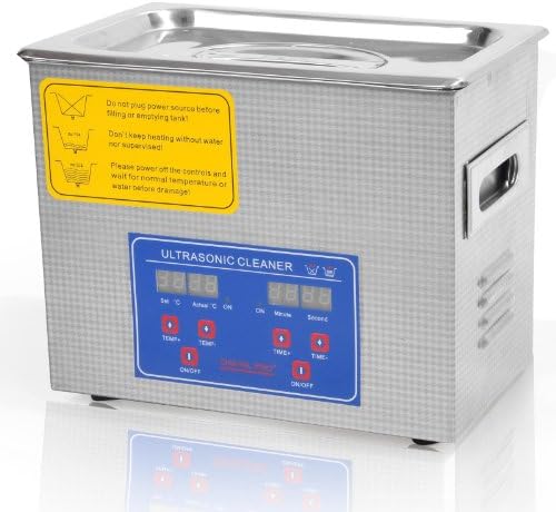 NEW 3 Liter Ultrasonic Cleaner w Heater Timer Bracket Lab Cleaning Equipment