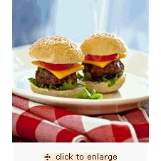 Kobe Style Wagyu Beef Slider Burgers (Qty 52) by Burgers