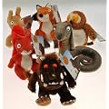 7" Plush Gruffalo, Mouse, Squirrel, Snake, Owl and Fox Set