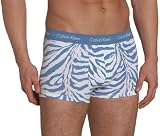 Calvin Klein Men's Matrix Trunk,Basin Zebra,Medium