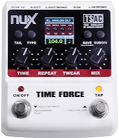Time Force Guitar Effect Pedal Multi Digital Delay 11 Delay Effects