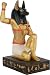 Kneeling Anubis Saluting the Rising Sun Egyptian Statue