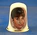 Porcelain China Collectable Thimble - Audrey Hepburn - Free Gift Box