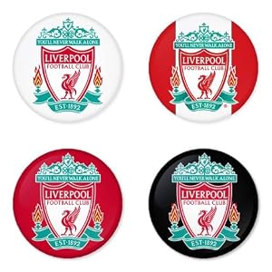 LIVERPOOL Football Club Round Badge 1.75" Badge Magnet: Amazon.ca: Home &amp; Kitchen