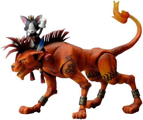 Final Fantasy VII Play Arts Vol. 2 Action Figure - Red XIII & Cait Sith No. 4