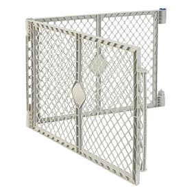 North States Industries Two-panel Extension Kit for Superyard XT in White North States Industries Two-panel Extension Kit for Superyard XT in White