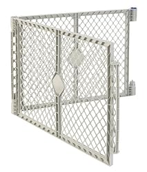 Pet Yard Plastic Exercise Pen Expansion Panel, 2-Piece, White