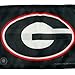 Rico Industries NCAA Georgia Bulldogs - Black Car Flag with included Pole 16 x 19.5-