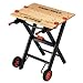 Black and Decker WM525 Workmate 525 450 Pound Capacity Portable Work Bench with Wheels