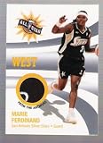 MARIE FERDINAND 2006 Rittenhouse WNBA All-Star Relics West JERSEY PATCH Phoenix Mercury Silver Stars Basketball