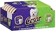 Cesar Canine Cuisine Variety Pack (Top Sirloin, Grilled Chicken) for Small Dogs, 3.5-Ounce Trays (Pack of 24)