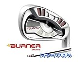 テーラーメイド BURNER アイアン N.S.PRO950GHスチールシャフト レフトハンド6本セット (#5～9、PW/S)