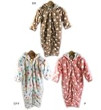 キッズズー Kid's Zoo モケット水玉カバーオール 80cm OFF