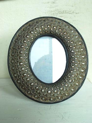 Big oval photo frame