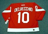 ALEX DELVECCHIO Detroit Red Wings CCM Throwback Home NHL Hockey Jersey, XL