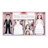 Melissa And Doug Bride And Groom Magnetic Dress-Up