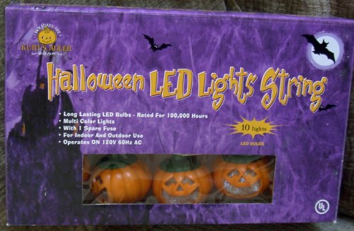 Halloween Pumpkin LED Color Changing Light Strand
