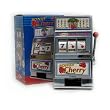 Cherry Bonus Slot Machine bank W/ Spinning reels