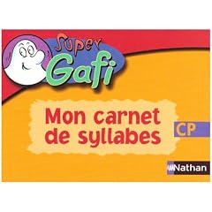 Mon carnet de syllabes CP