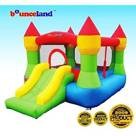 Bounceland Castle W Hoop Inflatable Bounce House Bouncer by Bounceland