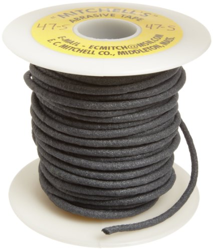 Mitchell Abrasives 47-S Round Abrasive Cord, Silicon Carbide 120 Grit .125