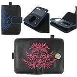 Creative Lab 30GB 60GB Zen Vision:M Premium Leather Case with Embroidery and Contrast Stitching - 2 Color Options
