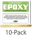 Hardman Double Bubble "Green" Crystal Clear (Clear as Water) Epoxy 10 Packs (#04004)