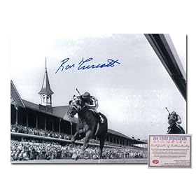  Ron Turcotte Secretariat Horse Racing Hand Signed 8x10 Photograph Kentucky Derby Triple Crown Winner