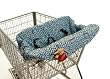 SHOPPING CART AND HIGH CHAIR COVER HOLLYWOOD - BLUE