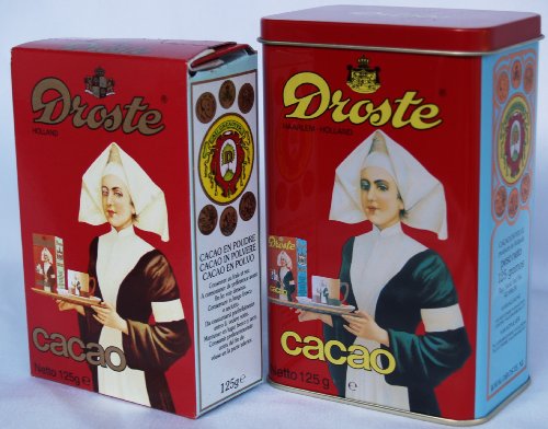 Droste Cacao Powder and Collectable Droste Tin (125g)