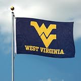 West Virginia Mountaineers Double-Sided 3x5 Flag