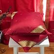Maroon Sari Cushion Covers / Saree Pillow covers 16 X 16 Inches