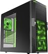 Sharkoon T9 Value Green Midi Tower ATX - Caja de ordenador, color verde