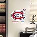 NHL Montreal Canadiens Fathead Wall Set, 11 x 11-inches